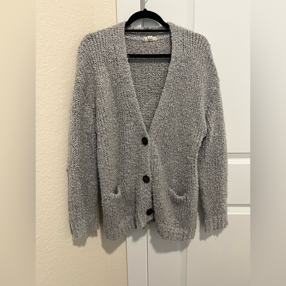 Cozy Grey Cardigan